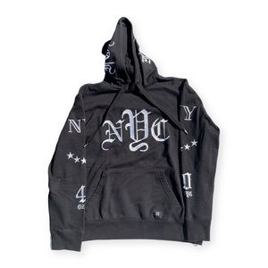 Rare 40 oz New York embroidered hoodie !!